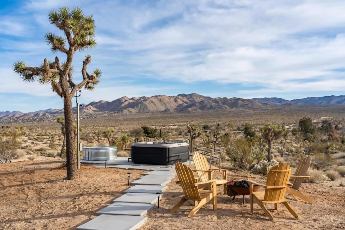 Kinetic House-Joshua Trees Sculptures Cowboy Pool Villa Yucca Valley Exterior foto