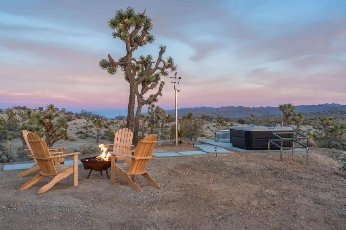 Kinetic House-Joshua Trees Sculptures Cowboy Pool Villa Yucca Valley Exterior foto