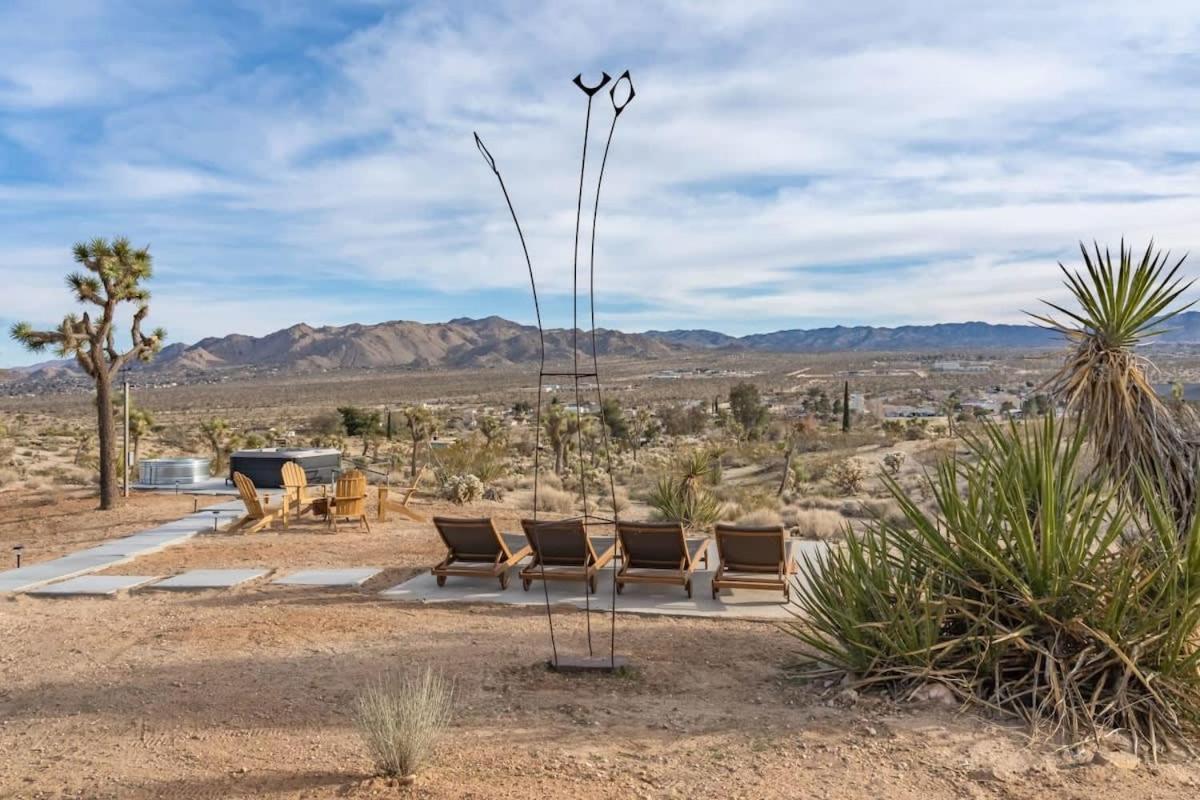 Kinetic House-Joshua Trees Sculptures Cowboy Pool Villa Yucca Valley Exterior foto